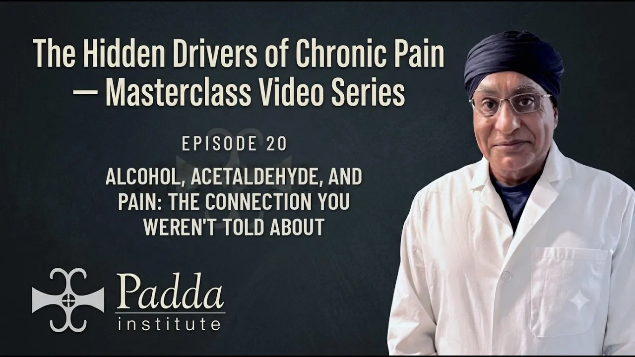 EPISODE 20 — Alcohol, Acetaldehyde, and Pain: The Connection You Weren't Told About — video thumbnail